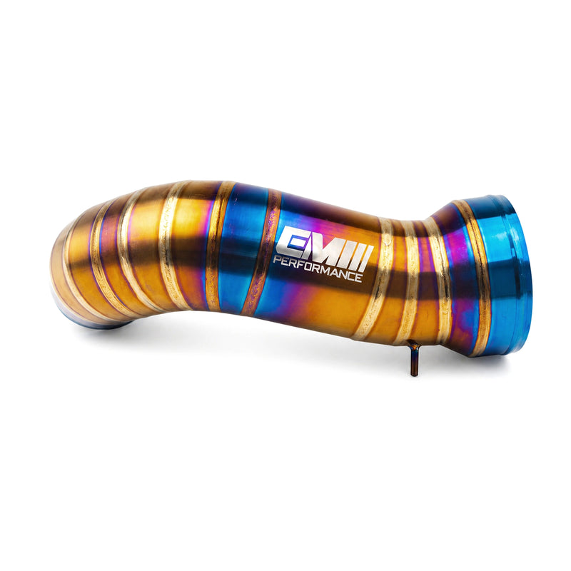 Load image into Gallery viewer, 4" HIGH-GLOSS LUXURY STYLE TITANIUM AIR INTAKE KIT FOR EA888.3

