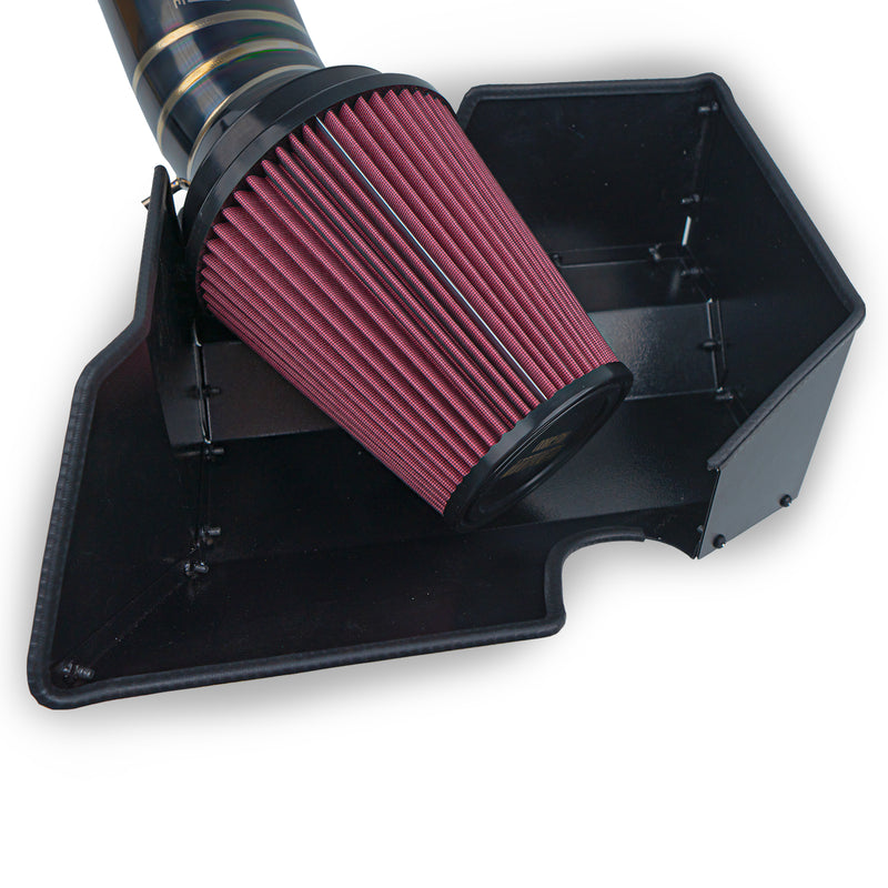 Load image into Gallery viewer, 4" HIGH-GLOSS LUXURY STYLE TITANIUM AIR INTAKE KIT FOR EA888.3
