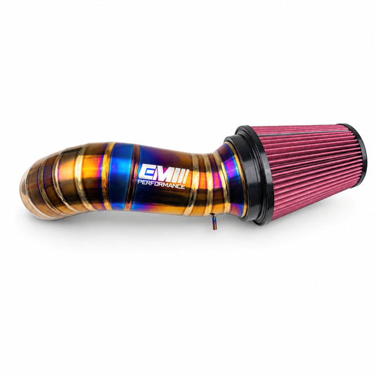 4" HIGH-GLOSS LUXURY STYLE TITANIUM AIR INTAKE KIT FOR EA888.3