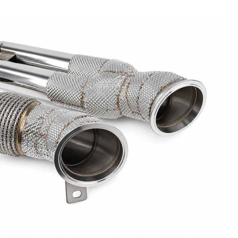 Load image into Gallery viewer, 4'' Catless Downpipe For RS3/TTRS EA855
