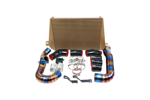 UPGRADED INTERCOOLER (DIRECT FIT) WITH TURBO CHARGE PIPE INLET PIPE FOR B9 C8 3.0T