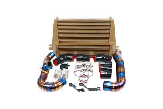 HIGH PERFORMANCE INTERCOOLER (Evo VERSION) WITH TURBO CHARGE PIPE,INLET PIPE FOR B9 C8 3.0T