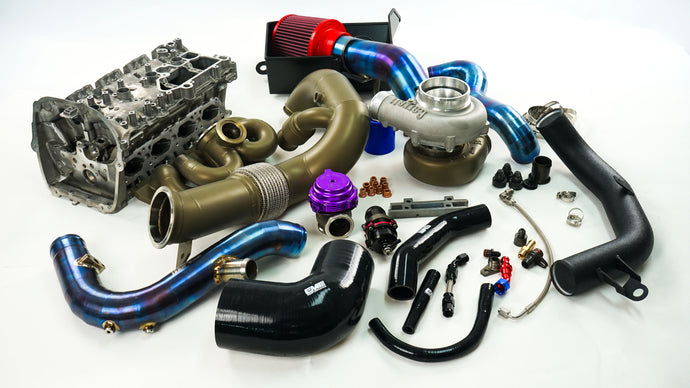 EM™ Full Frame Garrett Turbo Kit & 4 Port Engine Head For EA888 Gen3